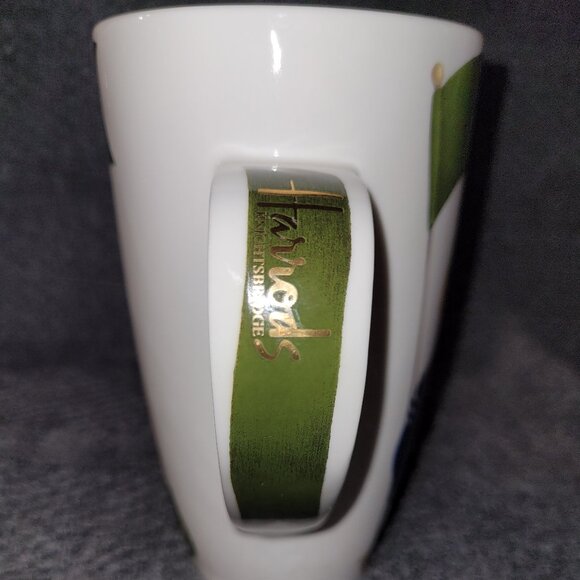 Harrods Knightsbridge Mug, Teddy Bear in uniform on both sides Tall 6" - Picture 6 of 8